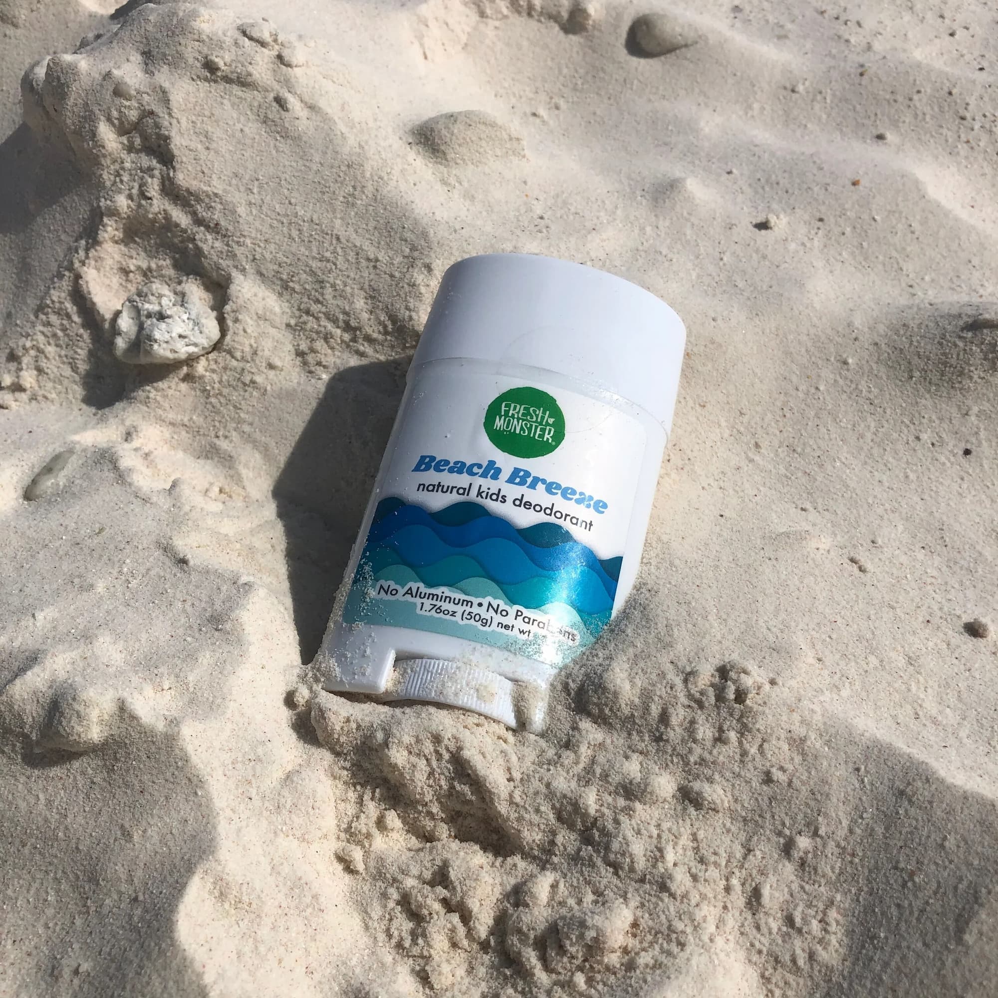 Aluminum-Free Natural Deodorant for Kids and Teens - Fresh Monster