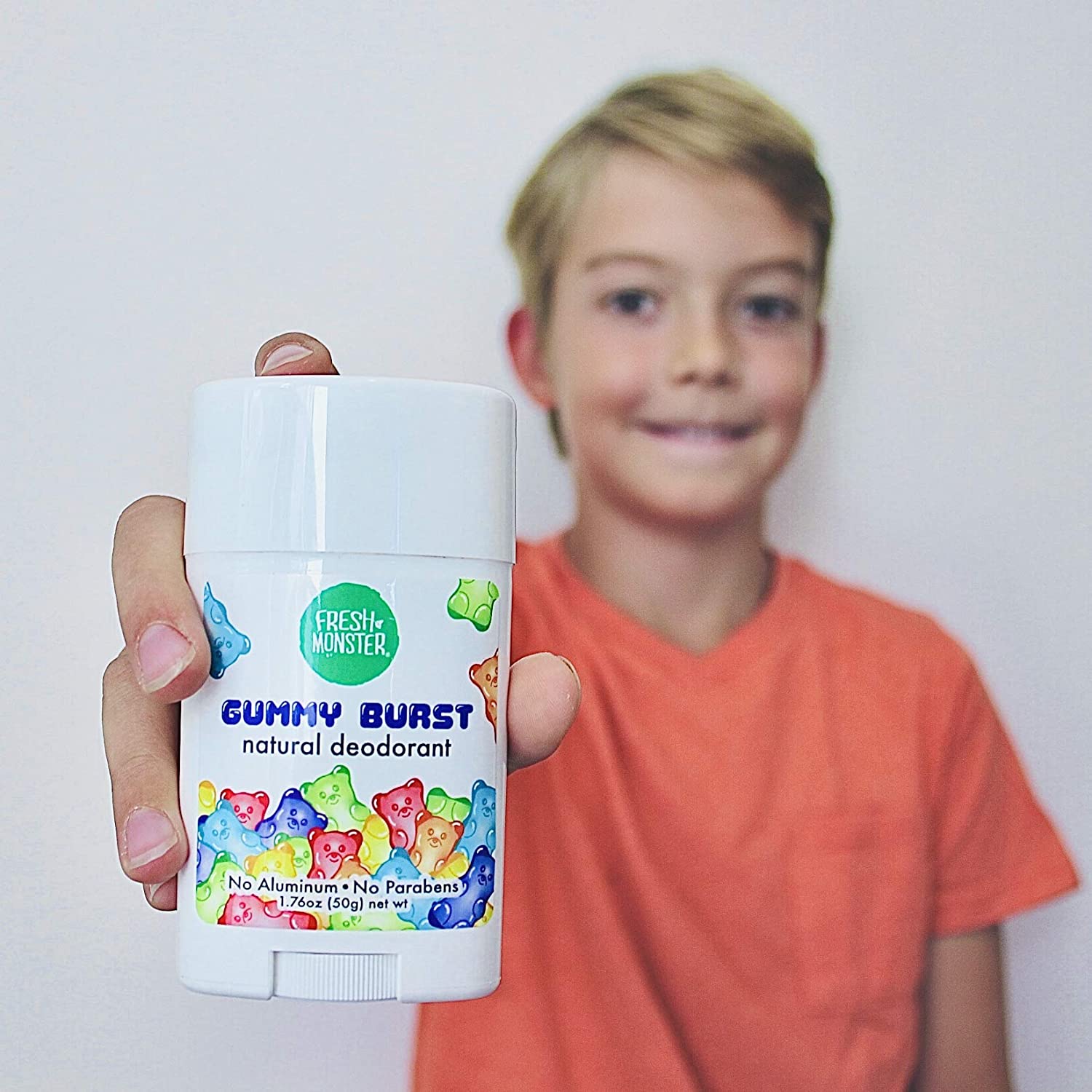 Aluminum-Free Natural Deodorant for Kids and Teens - Fresh Monster
