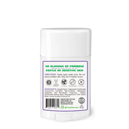 Aluminum-Free Natural Deodorant for Kids and Teens - Fresh Monster