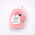 Goat Milk Soap Infused Sponge - Cucumber Melon Scent Unicorn - Lasts up to 6 weeks