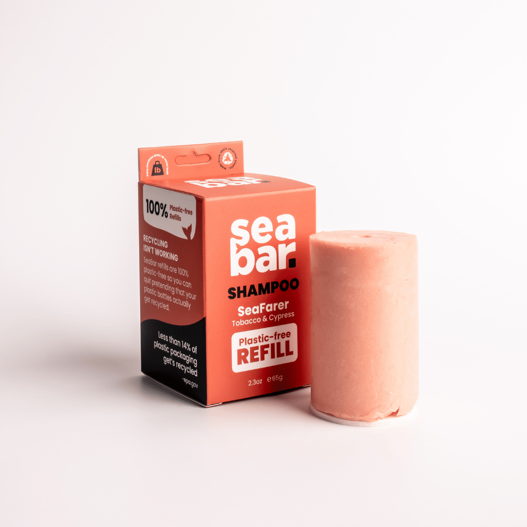 SeaFarer Shampoo Bar with natural DHT Blockers