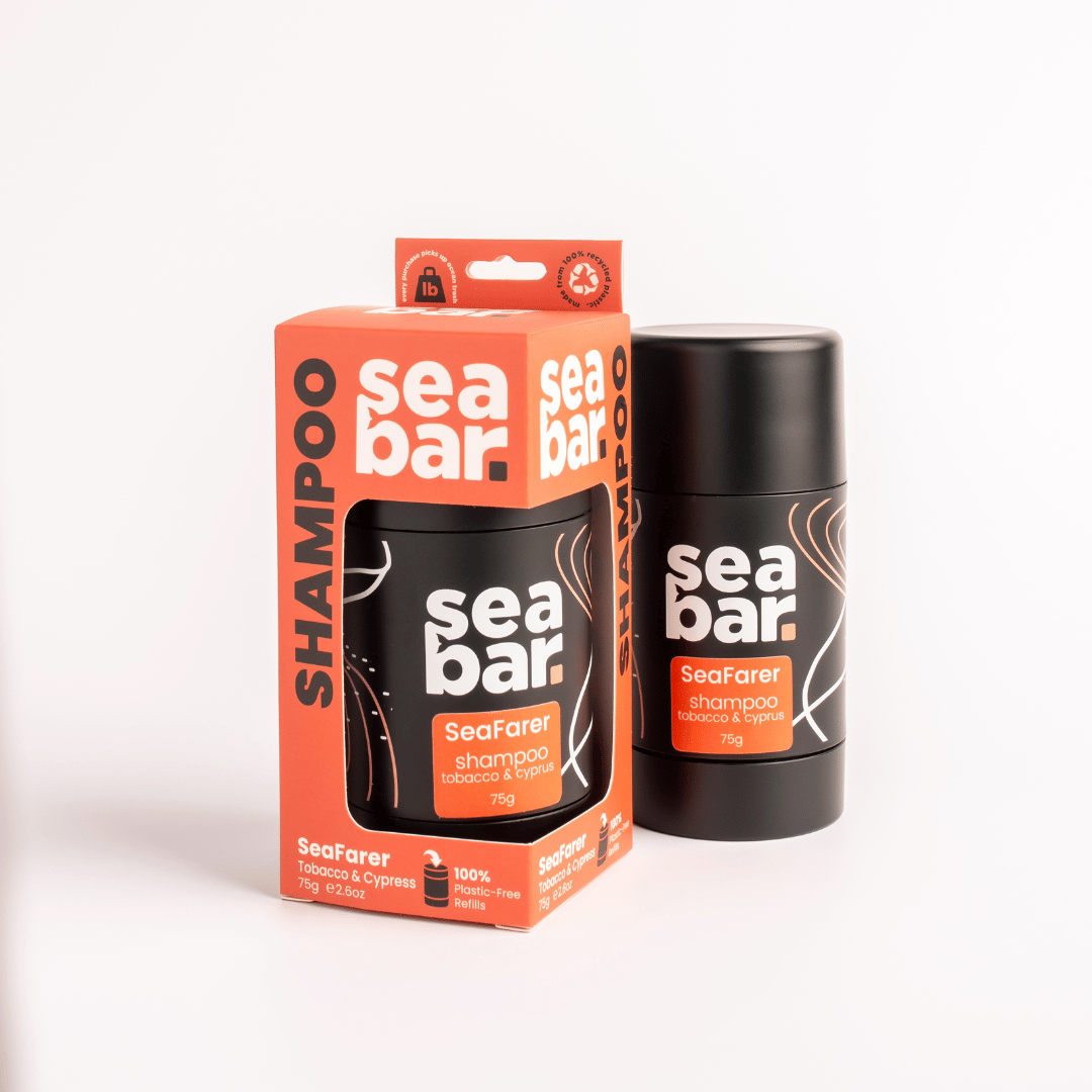 SeaFarer Shampoo Bar with natural DHT Blockers