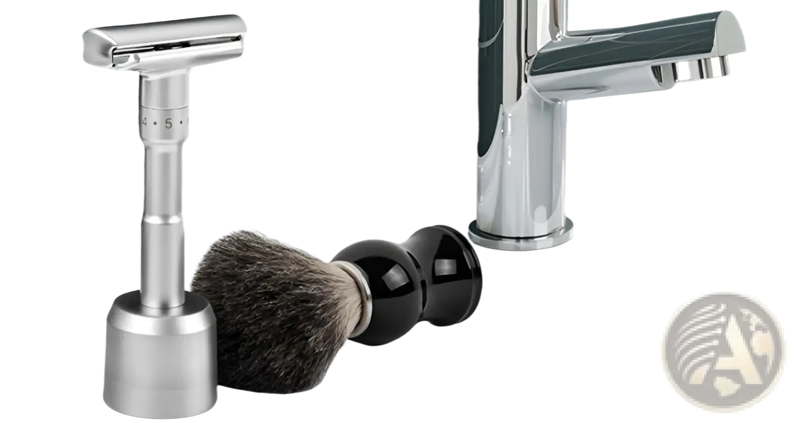 Badger Hair Shaving Brush with Black Ceramic Handle