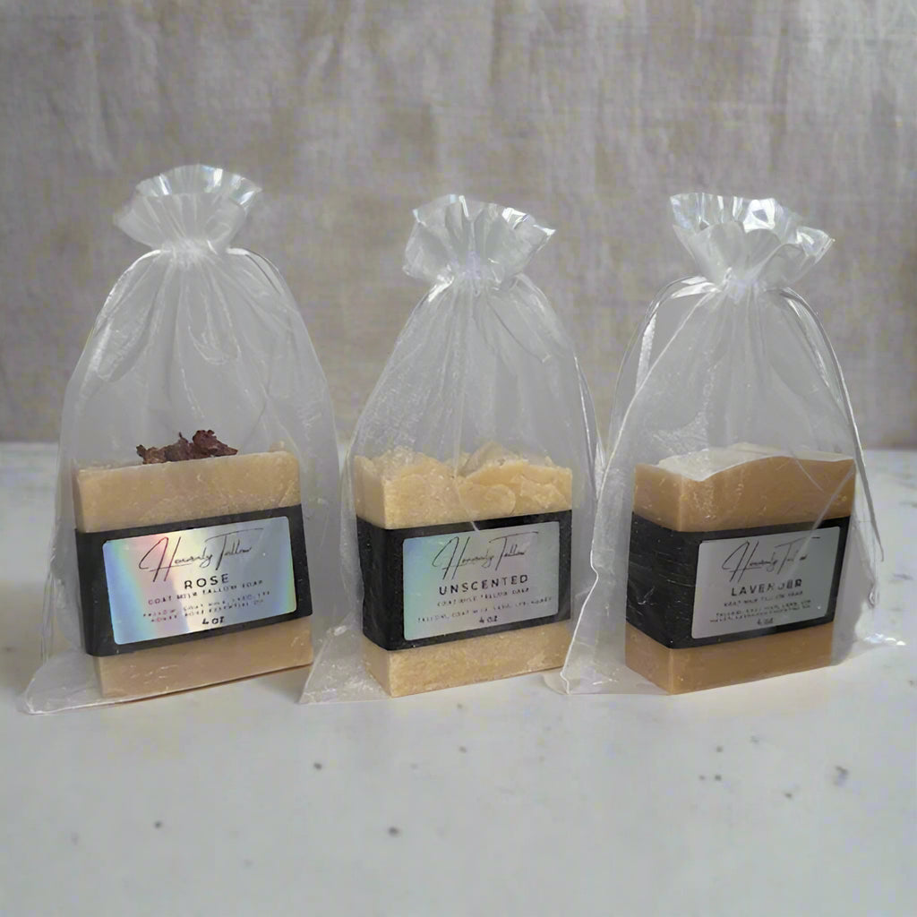 Lavender Goat Milk Tallow Soap