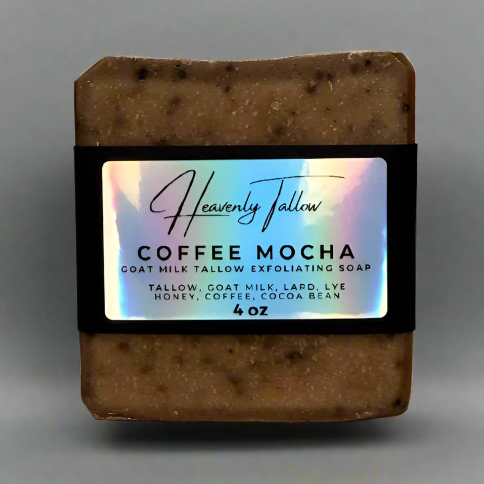 Coffee Mocha Goat Milk Tallow Soap